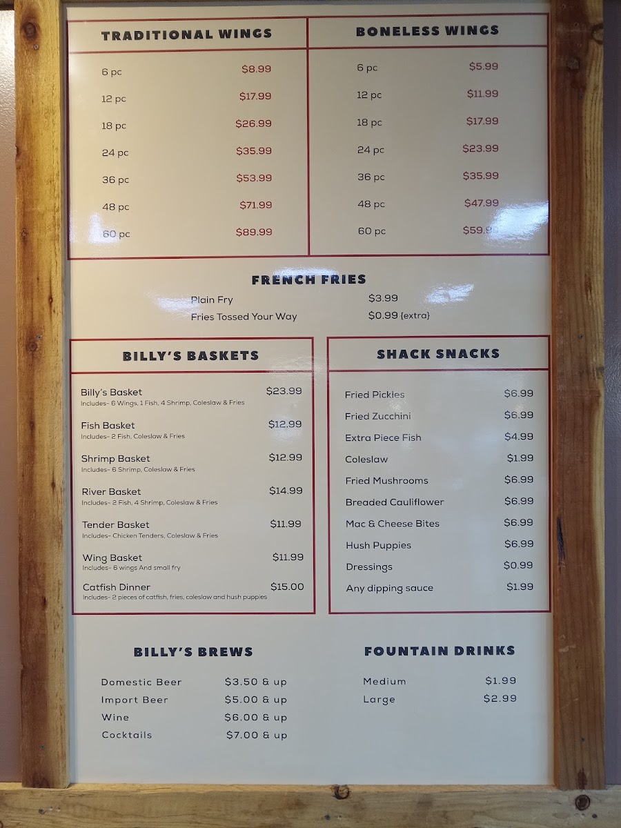 Billy's Wing Shack-1
